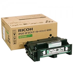 【沖縄・離島配送不可】【代引不可】リコー 純正 IPSiO SP ECトナーカートリッジ4200 RICOH 308636