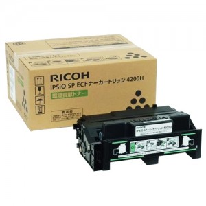 【沖縄・離島配送不可】【代引不可】リコー 純正 IPSiO SP ECトナーカートリッジ4200H RICOH 308637