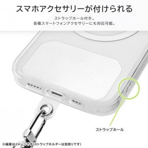 iPhone 16 Plus Like standard MagSafe対応 マグネットアクセサリー対応 衝撃吸収 バンパー マット メタリック ハイブリッドケース / ピンクゴールド レイアウト RT-P48MG3/PGM