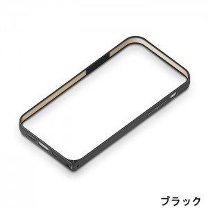 iPhone 12/iPhone 12 Pro アルミニウムバンパー バンパーケース 側面ケース スリム シャープ 耐衝撃 PGA PG-20GBP01