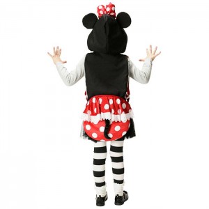 HOOD BAG MINNIE ディズニー ミニーマウス キッズサイズ フードバッグ ヒップバッグ コスプレバッグ ハロウィンコスチューム 仮装 変装 RUBIES JAPAN 95337