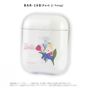 AirPods エアポッズ ケース カバー Barbie バービー クリアケース Air Pods コンパクト 持ち歩き  グルマンディーズ BAR-16