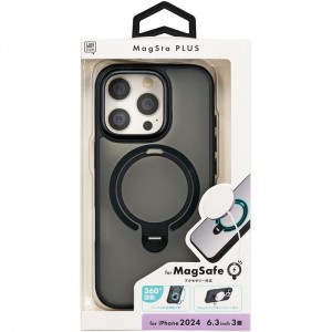 【即日出荷】マグスタプラスケース iPhone Pro ブラック サンクレスト i38RiJS04