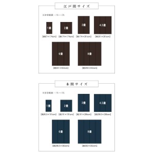 【北海道・沖縄・離島配送不可】【代引不可】カーペット ラグ ござ 本間4.5畳 約286.5×286cm ダイニングラグ 日本製 ポリプロピレン 洗える ダニが発生しにくい 除菌スプレー対応 インテリア アウトドア ペット 和モダン 市松 IKEHIKO WED286286