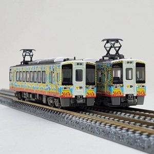 Nゲージ 鉄道コレクション 北越急行 HK100-101・102 大地の芸術祭 ラッピング列車 DAICHI号 2両セット 鉄道模型 ジオラマ 車両 トミーテック 324126