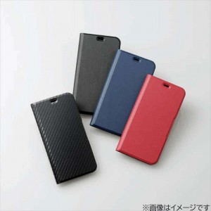 【代引不可】iPhone 12/iPhone 12 Pro レザーケース ULTRASLIM 手帳型ケース 磁石付 カード収納 スタンド機能 ブラック エレコム PM-A20BPLFUBK