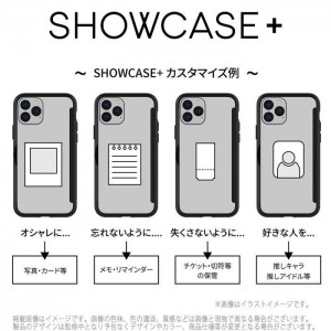 iPhone12 iPhone12Pro 対応 6.1インチ ケース カバー SHOWCASE+ スマートフォンケース 扉タイプ ケース 背面扉 クリアケース  グルマンディーズ SWC-05