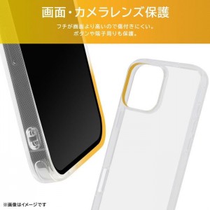 iPhone 16  Pro Max Like standard 衝撃吸収 バンパー TPUソフトケース / クリア レイアウト RT-P49TC3/CM