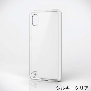 【代引不可】Galaxy A22 5G ケース カバー ハイブリッドケース 極み スリム エアクッション 衝撃吸収 ストラップホール付 エレコム PM-G217HVCK