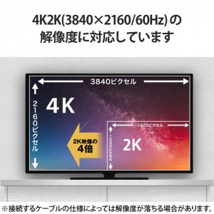 【代引不可】HDMI 変換 アダプタ L字 下向き 90度 オスメス変換 HDMIケーブル 延長 コネクタ 4K 60p 金メッキ RoHS指令準拠 ブラック エレコム AD-HDAABS02BK