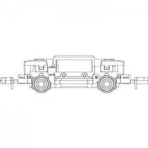 鉄道コレクション 鉄コレ 動力ユニット 2軸車用 TM-TR07 鉄道模型 パーツ TOMYTEC トミーテック 4543736314547