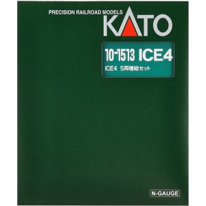 【沖縄・離島配送不可】Nゲージ ICE4 5両 増結セット 鉄道模型 電車 カトー KATO 10-1513