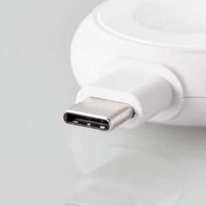 【代引不可】Apple Watch 磁気充電変換アダプター USB Type-Cコネクター アップルウォッチ 充電 コンパクト 持ち運び 便利 Apple正規認証品 ホワイト エレコム MPA-AWCDWH