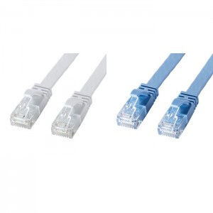 【代引不可】LANケーブル CAT6A フラットLANケーブル 20m 高弾力PVC製ケーブル ツメ折れ防止カバー付 10Gビットイーサネット対応 サンワサプライ KB-FL6AL-20