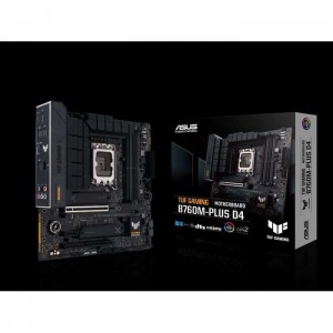 【沖縄・離島配送不可】【代引不可】TUF GAMING B760M-PLUS D4 LGA1700対応 intel B760チップセット搭載MicroATXマザーボード ASUSTeK COMPUTER ASU-TUF/GAMING/B760M-PLUS/D4