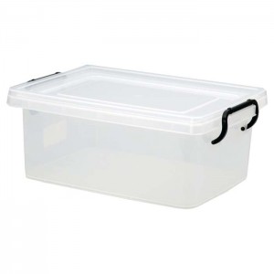 収納 ケース ボックス セーフティBOX 3型 26ｘ38.5ｘ15ｃｍ 収納ケース 収納ボックス 押入れケース クリア マルチケース アーテック  8441