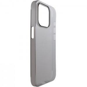 Air Jacket for iPhone 15 Pro Clear Black スマホケース 保護 カバー エアージャケット 軽量 薄い 耐久性 トライタン Tritan パワーサポート PJYT-73