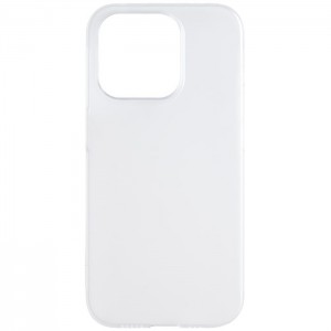 Air Jacket for iPhone 15 Pro Clear matte スマホケース 保護 カバー エアージャケット 軽量 薄い 耐久性 トライタン Tritan パワーサポート PJYT-74