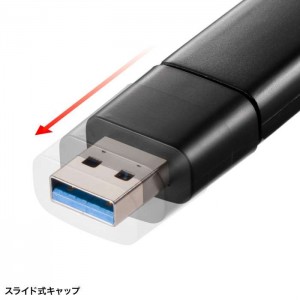 【即納】【代引不可】USB 5Gbps カードリーダー USB－A SD/microSDカードリーダー サンワサプライ ADR-5MSD1BK