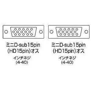 【代引不可】サンワサプライ（SANWA） ディスプレイケーブル 製品型番：KC-VMH5 （4969887815991）