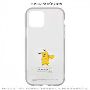 iPhone12 iPhone12Pro 対応 6.1インチ ケース カバー IIIIfit Clear イーフィットクリア ポケットモンスター POKEMON ハイブリッドケース iPhoneケース グルマンディーズ POKE-667