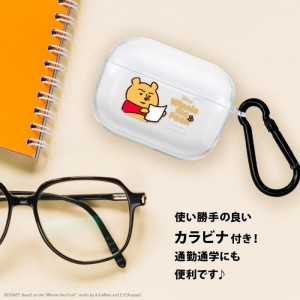 カナヘイ 画 AirPods Pro エアーポッズプロ第1世代 用 クリアソフトケース ミッキー ＆ フレンズ Disney Mickey ＆ Friends PGA PG-DKAPPTP01MKY