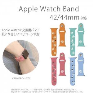 Apple Watch 42mm 44mm 対応バンド 呪術廻戦 アップルウォッチ シリコンバンド ベルト 着せ替え 交換用ベルト グルマンディーズ BJK-13