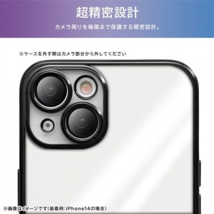 iPhone 15 TPU ソフトケース META Perfect ピンクゴールド スマホ アクセサリー グッズ レイアウト RT-P41PFC2/PGM