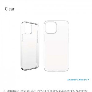 iPhone 13 mini 2021年モデルiPhone5.4インチ 対応 ケース カバー Air Jacket エアージャケット 軽量 薄い 耐久性 エアジャケ トライタン Tritan シンプル   パワーサポート PIPY-**