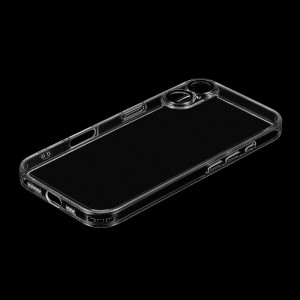 iPhone 16 カメラレンズ保護ガラスハイブリッドケース 「UTILO All Cover Glass」 クリア LEPLUS NEXT LN-IM24CAGCL