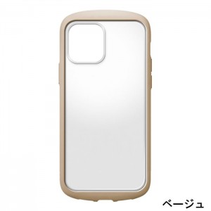 iPhone 12 Pro Max ガラスタフケース ラウンドタイプ 高硬度9H 耐衝撃 飛散防止 クリアケース PGA PG-20HGT01