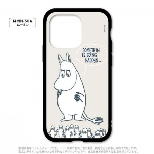 iPhone13Pro 6.1インチ トリプルカメラ 3眼モデル 対応 ケース カバー IIIIfit イーフィット ムーミン MOOMIN ハイブリッドケース スマートフォンケース グルマンディーズ MMN-50