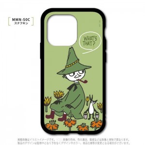 iPhone13Pro 6.1インチ トリプルカメラ 3眼モデル 対応 ケース カバー IIIIfit イーフィット ムーミン MOOMIN ハイブリッドケース スマートフォンケース グルマンディーズ MMN-50