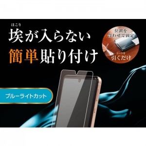 AQUOS sense4/sense4 lite 液晶保護ガラス ソーダガラス 防埃 硬度10H ブルーライトカット 目が疲れにくい 特殊防汚コート レイアウト RT-AQSE4F/BSMG