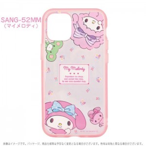 iPhone12mini 対応 iPhone 12 mini 5.4インチ  ケース カバー IIIIfit Clear イーフィットクリア サンリオキャラクターズ SANRIO ハイブリッドケース iPhoneケース グルマンディーズ SANG-52