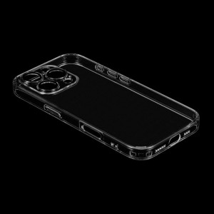 iPhone 16 Pro カメラレンズ保護ガラスハイブリッドケース 「UTILO All Cover Glass」 クリア LEPLUS NEXT LN-IP24CAGCL