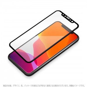 iPhone 11 Pro 5.8インチ iPhone11Pro 対応 ガラスフィルム 治具付き 3Dハイブリッドガラス クリア 液晶保護 保護ガラス PGA PG-19AGL01H