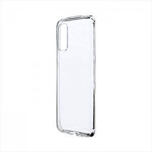 Galaxy S20 5G SC-51A 耐衝撃 ソフトケース CLEAR ROUND マイクロドット加工 クリア LEPLUS LP-20SG1CRDCL