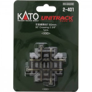 HOゲージ 交差線路 X90 鉄道模型 レール 線路 カトー KATO 2-401