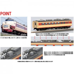 Nゲージ 485系 特急電車 ひたち 基本セット 6両 鉄道模型 電車 TOMIX TOMYTEC トミーテック 98825