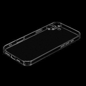 iPhone 16 Plus カメラレンズ保護ガラスハイブリッドケース 「UTILO All Cover Glass」 クリア LEPLUS NEXT LN-IA24CAGCL