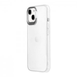 iPhone 14 iPhone 13 ケース カバー スタンド付き 耐衝撃 ハイブリッドケース UTILO Stand クリア 透明 LEPLUS NEXT LN-IM22CSDCL