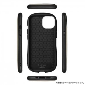 iPhone 14 iPhone 13 ケース カバー ハイブリッドケース グレージュ 耐衝撃 ViAMO personal ラウンド 衝撃吸収 おしゃれ LEPLUS NEXT LN-IM22VMPGG