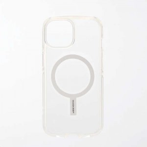 【代引不可】MAGKEEP マグネットリングステッカー iPhone15 エレコム AMS-MAGST2WH