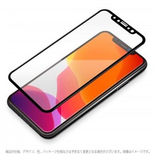 iPhone 11 6.1インチ iPhone11 対応 ガラスフィルム 治具付き 3Dハイブリッドガラス クリア 液晶保護 保護ガラス PGA PG-19BGL01H