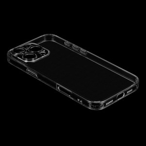 iPhone 16 Pro Max カメラレンズ保護ガラスハイブリッドケース 「UTILO All Cover Glass」 クリア LEPLUS NEXT LN-IL24CAGCL