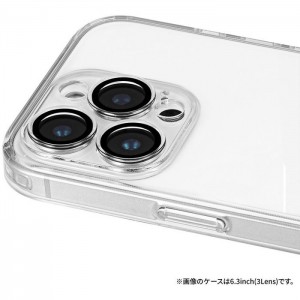 iPhone 16 Pro Max カメラレンズ保護ガラスハイブリッドケース 「UTILO All Cover Glass」 クリア LEPLUS NEXT LN-IL24CAGCL