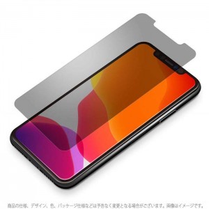 iPhone 11 6.1インチ iPhone11 対応 フィルム 治具付き 液晶保護フィルム 覗き見防止 液晶保護 保護フィルム PGA PG-19BMB01