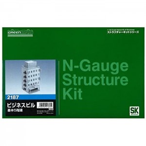 Nゲージ ビジネスビル 基本5階建て 鉄道模型 オプション ストラクチャー greenmax グリーンマックス 2187