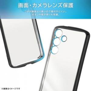 Galaxy S24 Like standard 耐衝 精密 TPU ソフトケース METAMORU ピンクゴールド スマホ アクセサリー グッズ レイアウト RT-GS24TC13/PGM